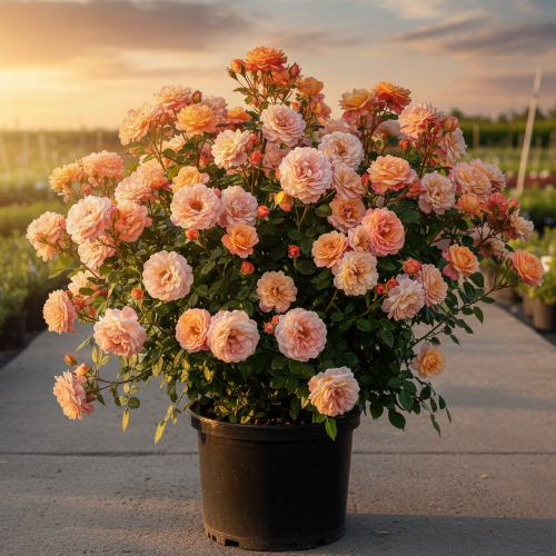 Роза Флорибунда Кимоно купить