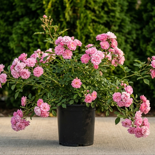 Роза почвопокровная Прети Стар купить